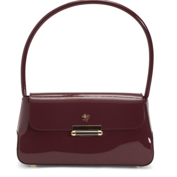 Pratesi Italian burgundy purse - Picture 1 of 2